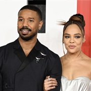 Tessa Thompson and Michael B. Jorda