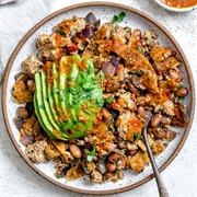 Jackfruit Chilaquiles