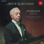 Artur Rubinstein - Rachmaninoff Piano Concerto No. 2; Rhapsody on a Theme of Paganini
