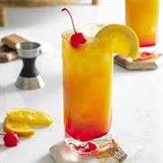 Cocktail - Vodka, Peach Schnapps, Orange Juice, Grenadine