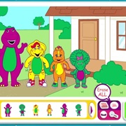 Barney Playset