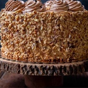 Cake Covered in Nuts