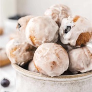Blueberry Donut Holes