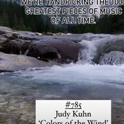 #785 Colors of the Wind by Judy Kuhn