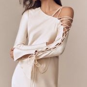 Lace-Up Sides of Sleeves