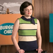 Elisabeth Moss as Peggy Olson, "Mad Men"