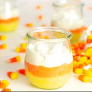 Candy Corn Custard