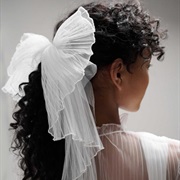 Pleated Hair Bow