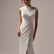 Opposite Direction Diagonal Ruching