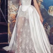 Overskirt Over Sheer Skirt