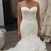 "Basketweave" Look With Fabric on Dress