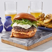 Mozzarella Cheeseburger