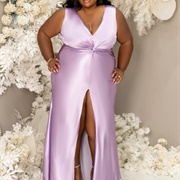 Center Slit in Dress