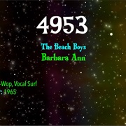 #8662 Barbara Ann by the Beach Boys