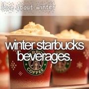 Try Winter Starbucks Beverages
