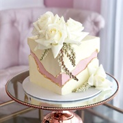 Off-Center Fault Line Cake