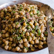 Chickpea and Onion Salad