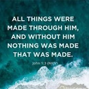 Through Him