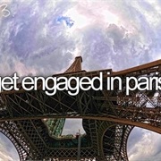 Get Engaged in Paris