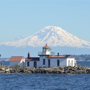 West Point Lighthouse, Discovery Park, Seattle
