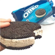 Oreo Ice Cream Sandwich