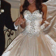 Jeweled Design on Bodice