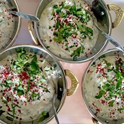 Pink Peppercorn Raita