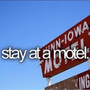 Stay at a Motel