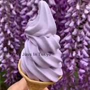 Cream Wisteria Ice Cream