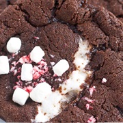 Peppermint Hot Cocoa Cookie