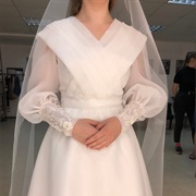 Wide, Crisscross, V-Shaped Neckline