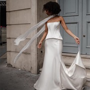 Silk Neck Scarf for Bride