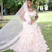 Blush Wedding Dress