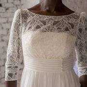 Pleated Fabric With Buttons Waistband