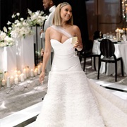 Satin Bodice Wedding Gown