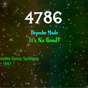 #8606 It's No Good by Depeche Mode