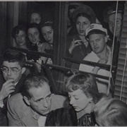 Curious Onlookers Watch Stars During Senate Hearing