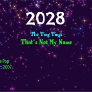 #7839 That's Not My Name by the Ting Tings