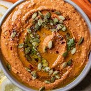 Roasted Sweet Potato and Pumpkin Seed Dip