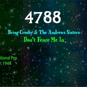 #8608 Don't Fence Me in by Bing Crosby & the Andrews Sisters