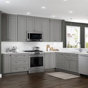 Gray Kitchen Cabinets