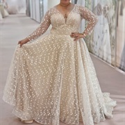 Lace Pattern of Individual Flowers