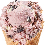 Tuxedo Strawberry Ice Cream