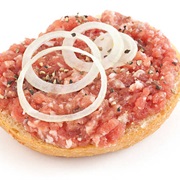 Mettbrötchen (Raw Minced Meat Sandwich)