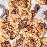 Chocolate Banana Pecan Cookie