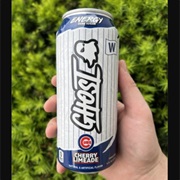 Ghost Energy Cherry Limeade (Chicago Cubs) Drink