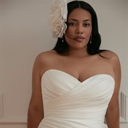 Large, Single Flower in Hair