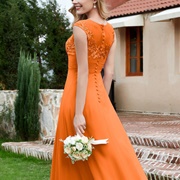 Button Detailing, Back of Dress