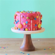 Cake Covered in Candy