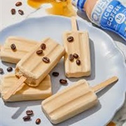 Sunny Almond Vanilla Latte Popsicle